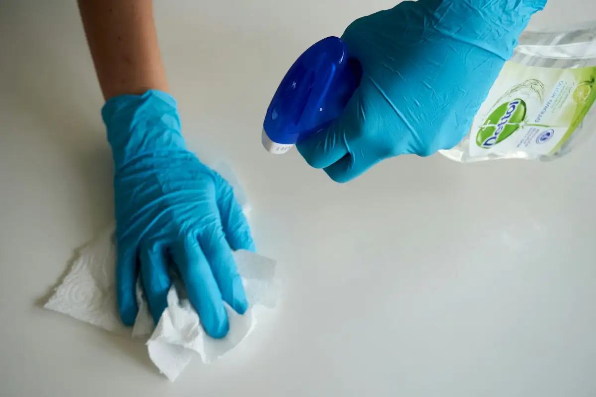 Wiping a surface